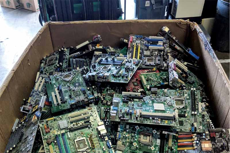 PCB and electronic scrap